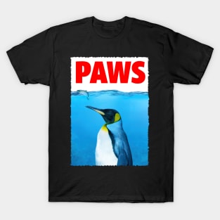 Urban Penguin PAWS Elegance, Tee Trendsetter Triumphs T-Shirt